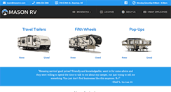 Desktop Screenshot of masonrv.com